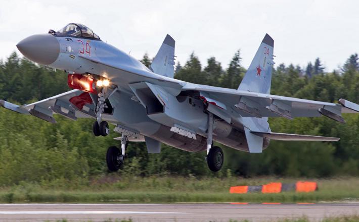 Su-35 S ruske vojske v Siriji