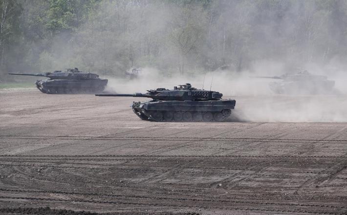 Tanki Leopard 2 Vir: Xinhua