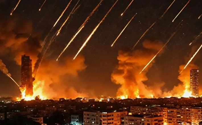 Rakete nad Tel Avivom...