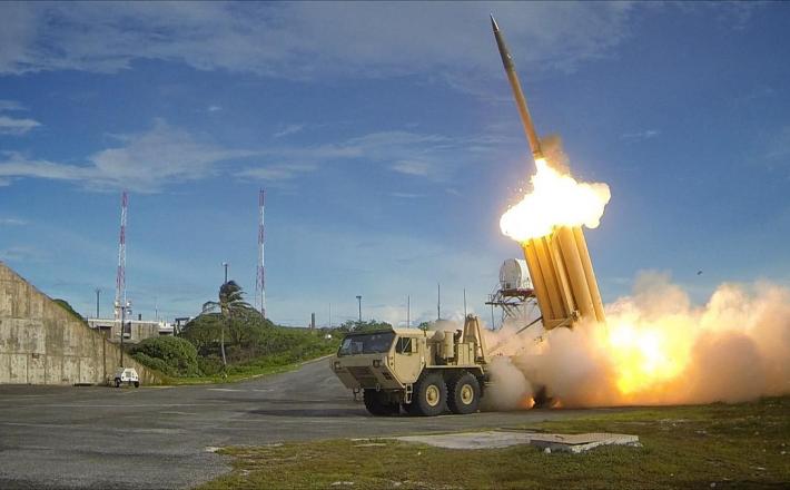 Izstrelitev rakete sistema THAAD