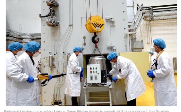 Kampus Wuwei Kitajske akademije znanosti, 24. oktober 2025. (Xinhua/Zhang Jiansong) Kampus Wuwei Kitajske akademije znanosti, 24. oktober 2025. (Xinhua/Zhang Jiansong)