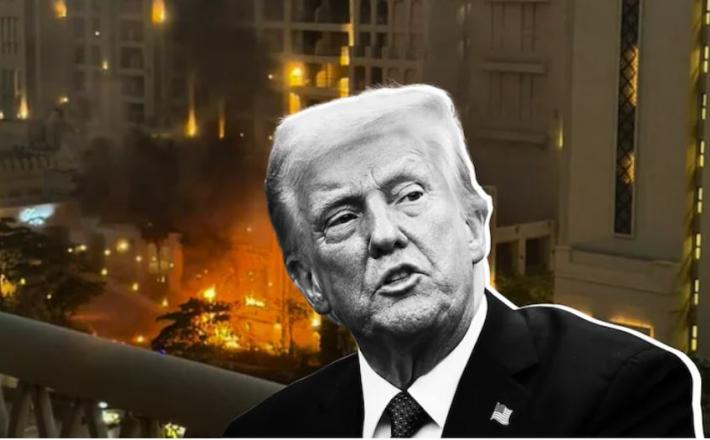 Če se ZDA pripravljajo na izstop iz vojne, bi teoretično lahko poskušale to predstaviti kot zmago: vrhovni voditelj je ubit, številni iranski vojaški objekti so zadeti, raketni potencial je zmanjšan, je poudaril ruski senator. Vir: Posnetek zaslona, X