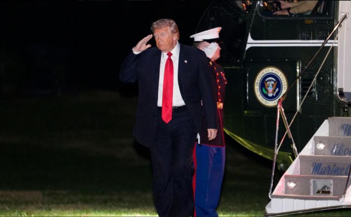 V opravičilo svoje odločitve, da obnovi jedrske poskuse, se je Donald Trump pobahal, da imajo ZDA »več jedrskega orožja kot katera koli država na svetu«. Vir: Posnetek zaslona, X