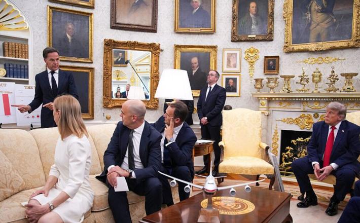 Ameriški predsednik Donald Trump je ponovno kritiziral evropske zaveznike zaradi njihovega odziva na agresijo na Iran in dejal, da zavezništva ni bilo tam, ko je Washington potreboval pomoč. Vir: Posnetek zaslona, X