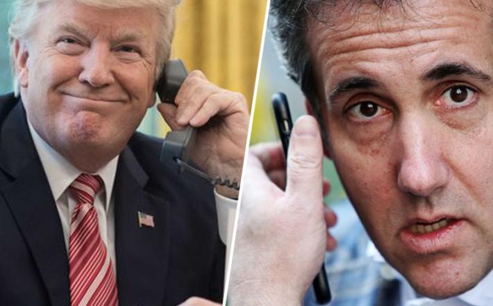 Donald Trump in Michael Cohen