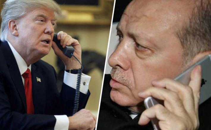 Trump in Erdogan - telefonski pogovor