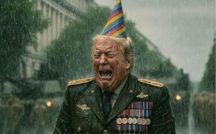 Trump kot slab igralec...Vir: X