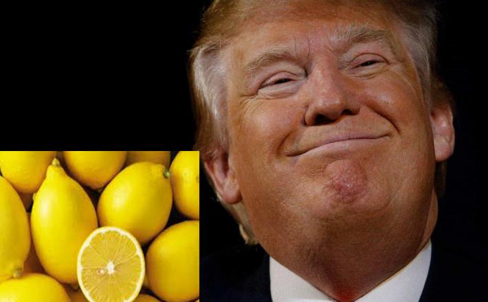 Trump in limone