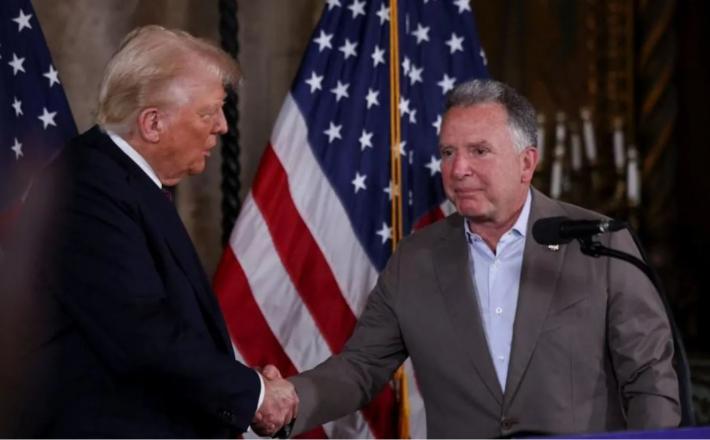 Donald Trump in Steve Witkoff Vir: X