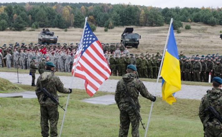 Ukrajinska in ameriška vojska - skupni manevri