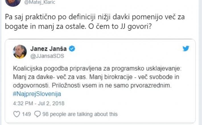 Davki - več ali manj?