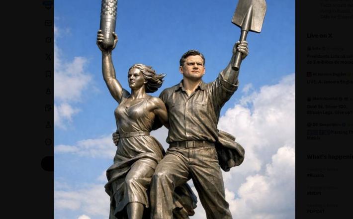 Država se med ostro zimo sooča z dolgotrajnimi izpadi električne energije. Vir: X, posnetek zaslona