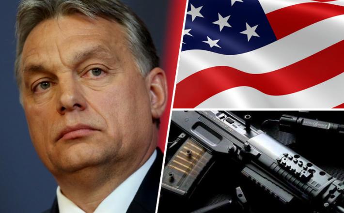 Viktor Orban, ZDA, orožje
