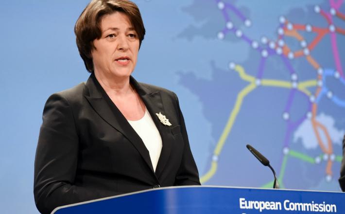 Evropska komisarka za promet Violeta Bulc 
