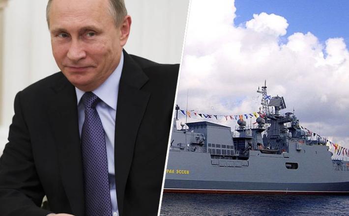 Vladimir Putin, mornarica, ladja