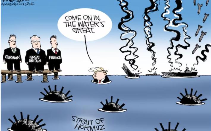 Trump:"Pridite not, voda je odlična!"