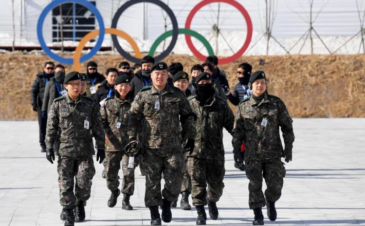 Vojaki Južna Koreja Vir:Pixell