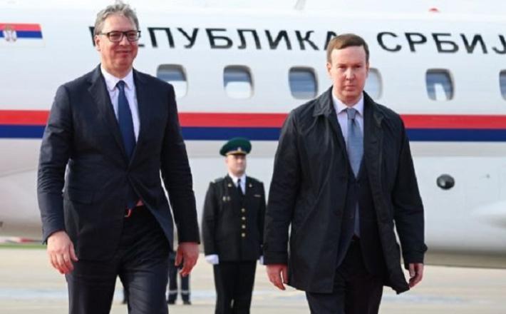 Vučić v Rusiji Vir: Instagram, posnetek zaslona