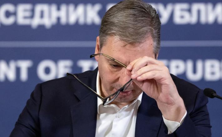 Vučić je zaskrbljen Vir: X