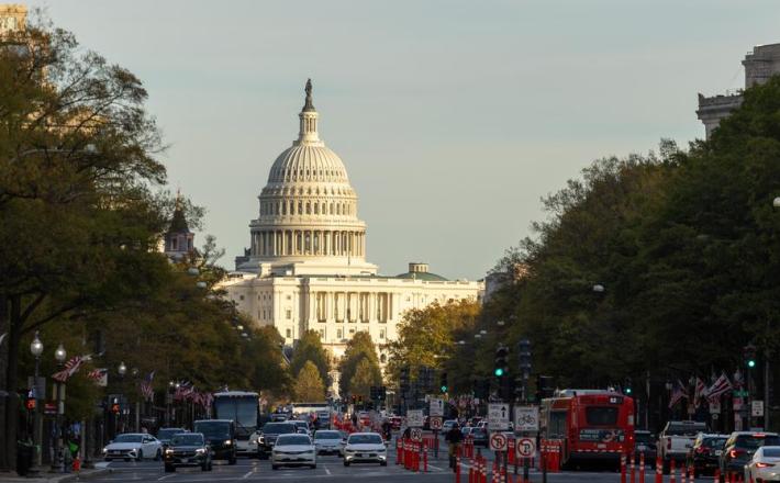 Kapitol v Washingtonu, DC, Združene države Amerike 13.11.2024. (Xinhua/Hu Yousong)