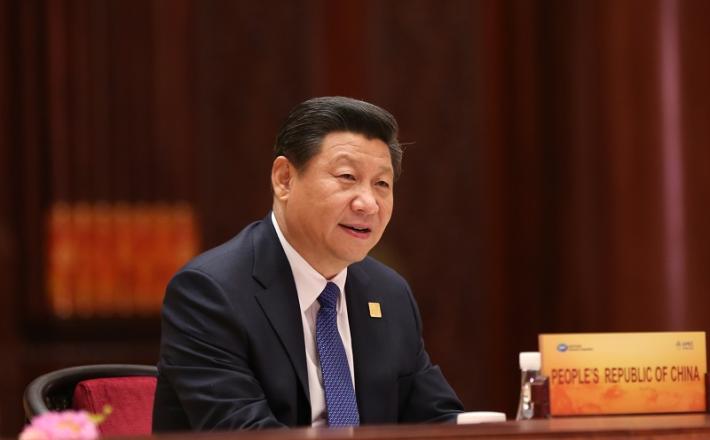 Kitajski predsednik Ši Džinping gosti 22. srečanje voditeljev APEC 11.11.2014. (Xinhua/Lan Honggua)