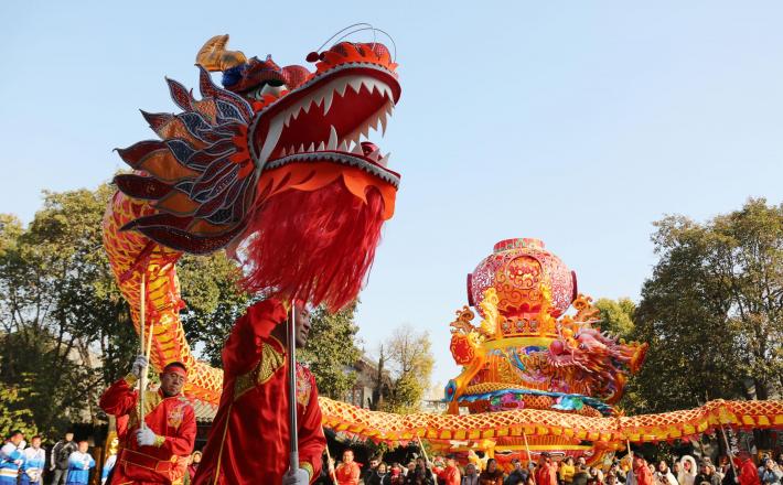 Kitajska - priprave na novo leto    Vir:Xinhua