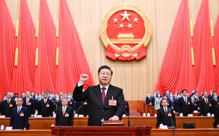 Xi Jinping, novoizvoljeni predsednik Ljudske republike Kitajske (LRK) (Xinhua/Xie Huanchi)