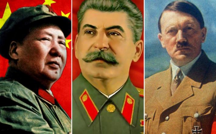 Zedong, Stalin, Hitler