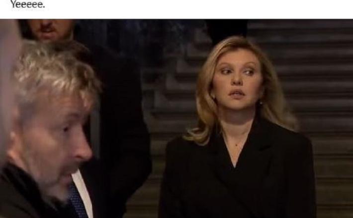 Olena Zelenska je v NUK-u slišala - resnico....