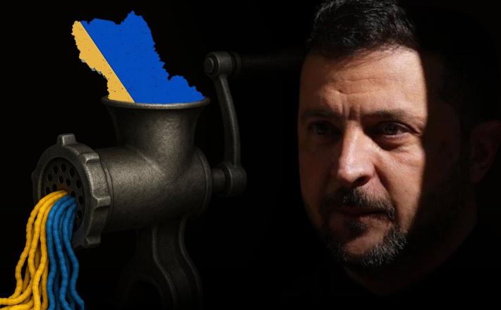 Tukaj imate odgovor na vprašanje, zakaj Zelenski mrzlično potuje na vrhove EU in Nata, išče še več orožja in lovi ukrajinske državljane po ulicah ter jih pošilja v »mesoreznice« na fronti, je poudarila uradnica ruskega ministrstva za zunanje zadeve. Vir: Posnetek zaslona, X