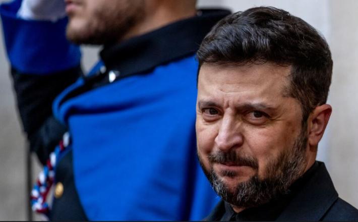 Šef kijevskega režima je dodal, da razmišlja o izvedbi predsedniških volitev, ker ne želi, da bi to vprašanje postalo »adut« v rokah tistih, ki pritiskajo na Ukrajino. Vir: X, posnetek zaslona