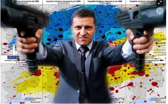 Zelenski je napadel prvi