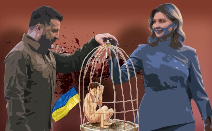 Zelenski, njun plen in Zelenska