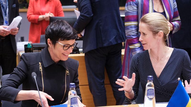 Mareta Kos in Kaja Kallas  Vir: X