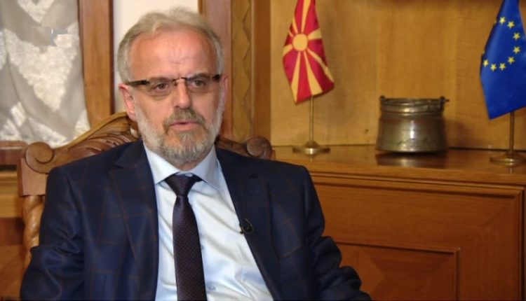 Talat Xhaferi, makedonski minister. Vir: You Tube