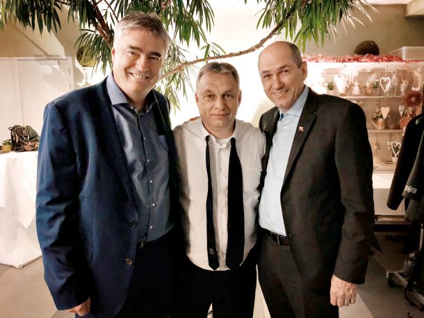 veliki zavezniki - Orbán, Janša in Zver Vir:Mladina