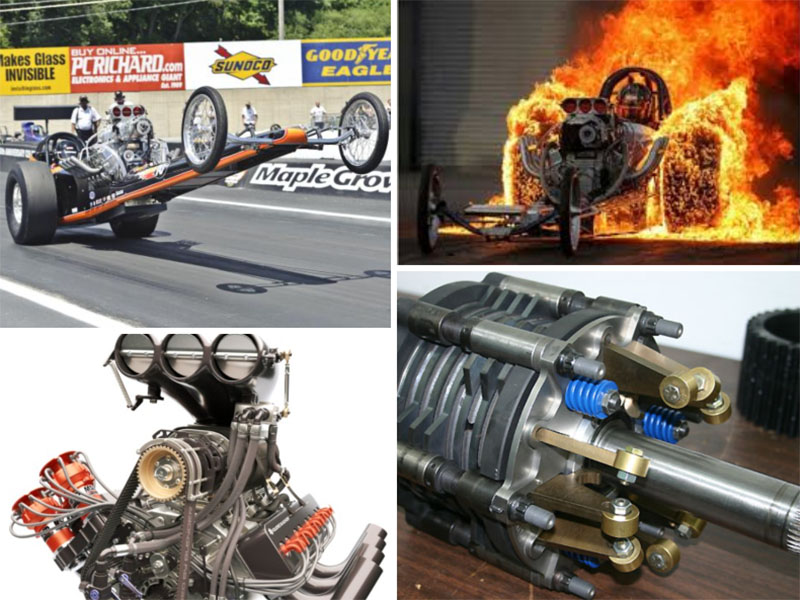 TOP FUEL dragster