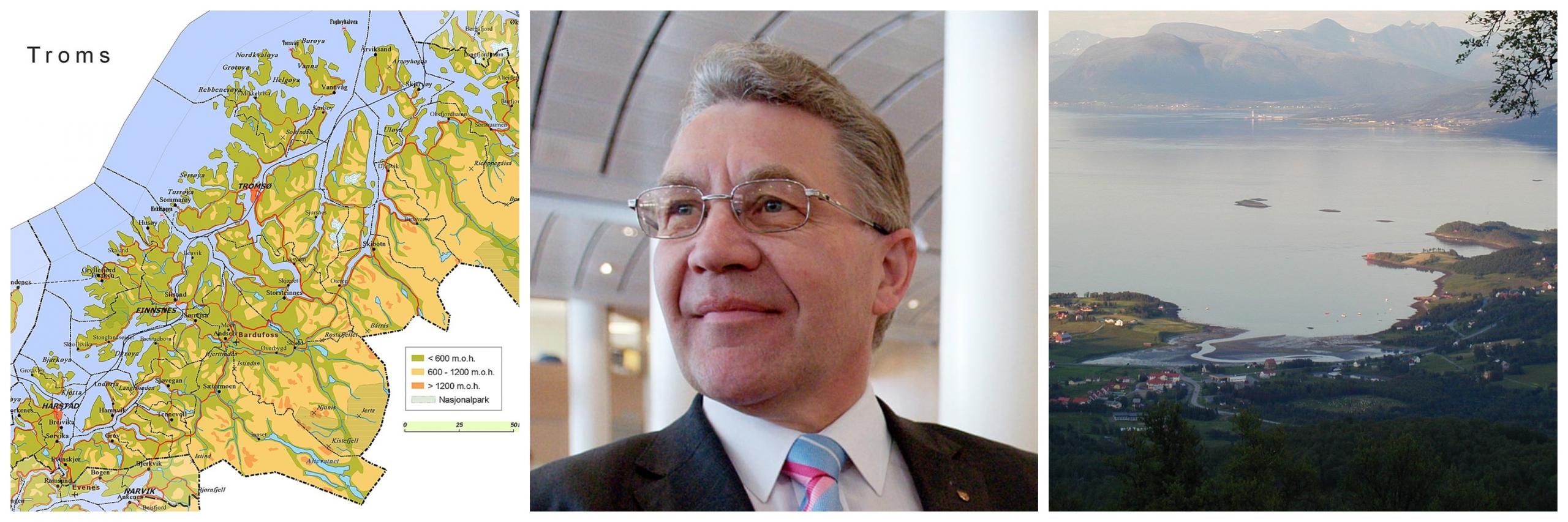 Troms, nekdanji minister in navidezna idila Vir: Wikipedia Troms, nekdanji minister in navidezna idila Vir: Wikipedia