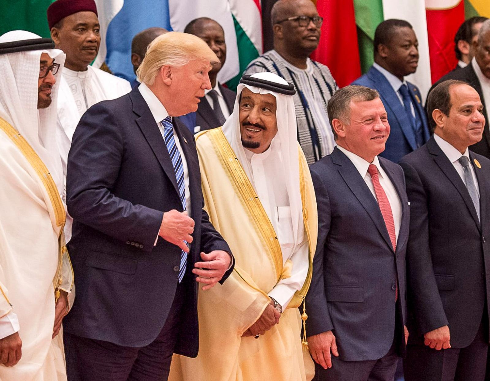 Trump in kralj Salman