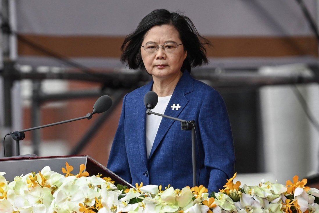 Kitajska predsednica Tsai  Vir: Global Times
