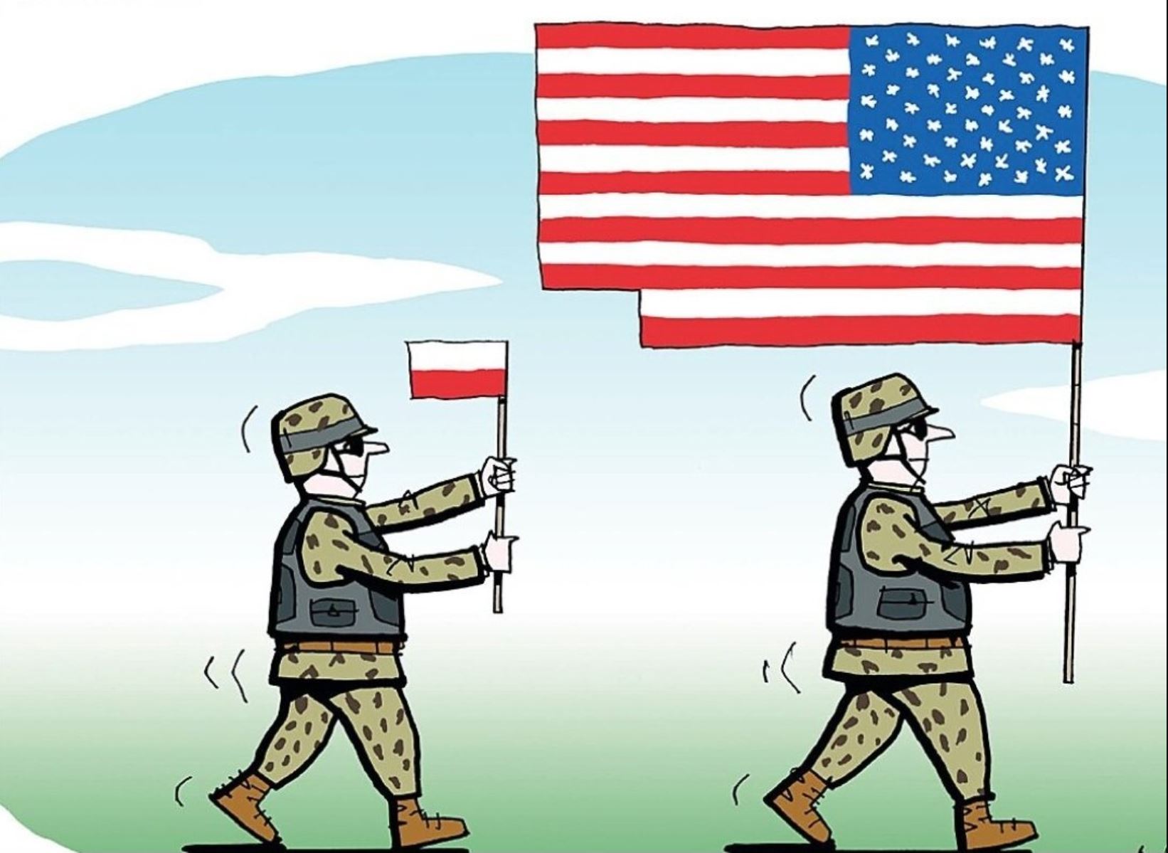 Россия против поляков. Польша карикатура. Польская армия карикатура. Карикатуры на армию США. НАТО карикатура.