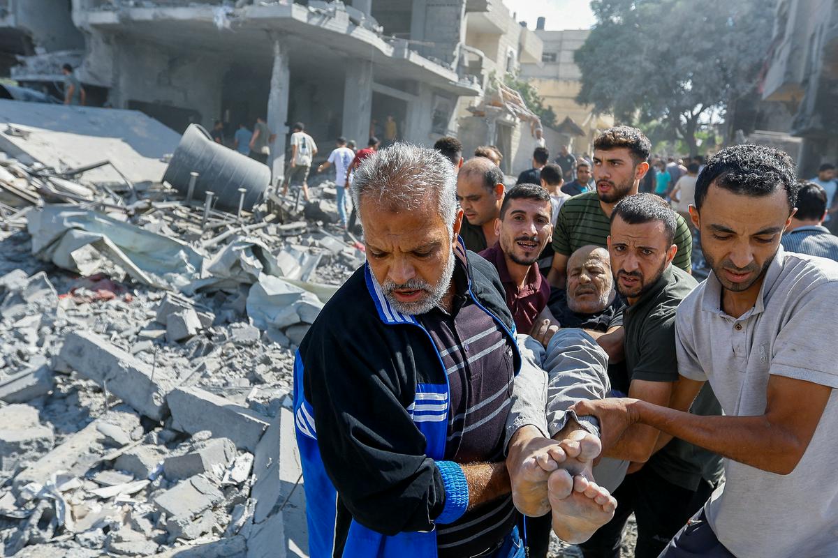Ranjeni v Gazi