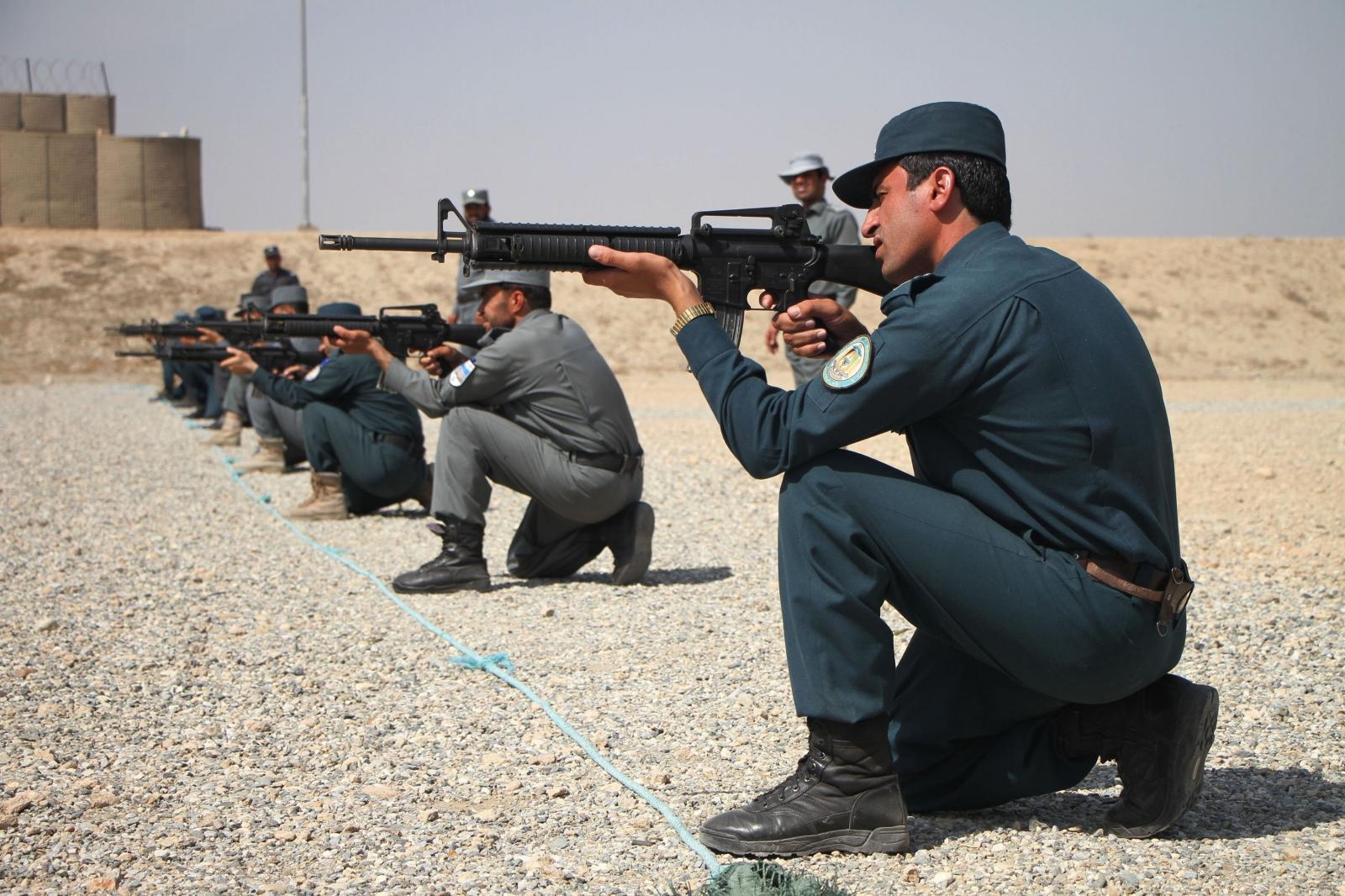 Afganistanska policija Vir:Pixell