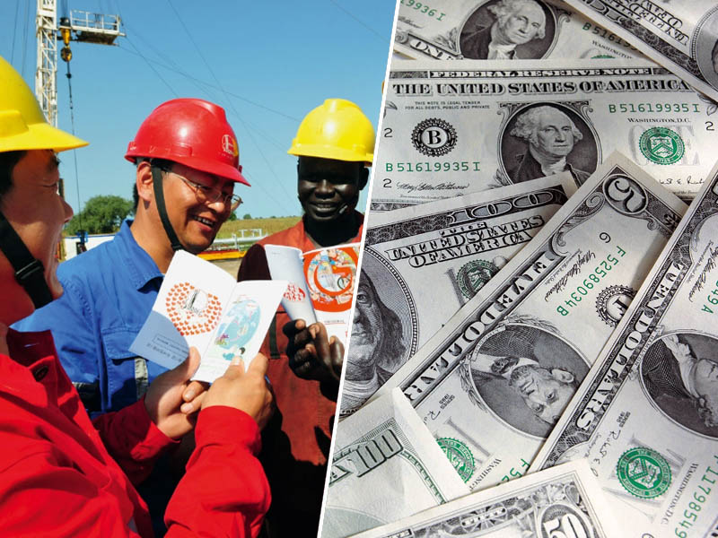 Afrika, Kitajska, dolar