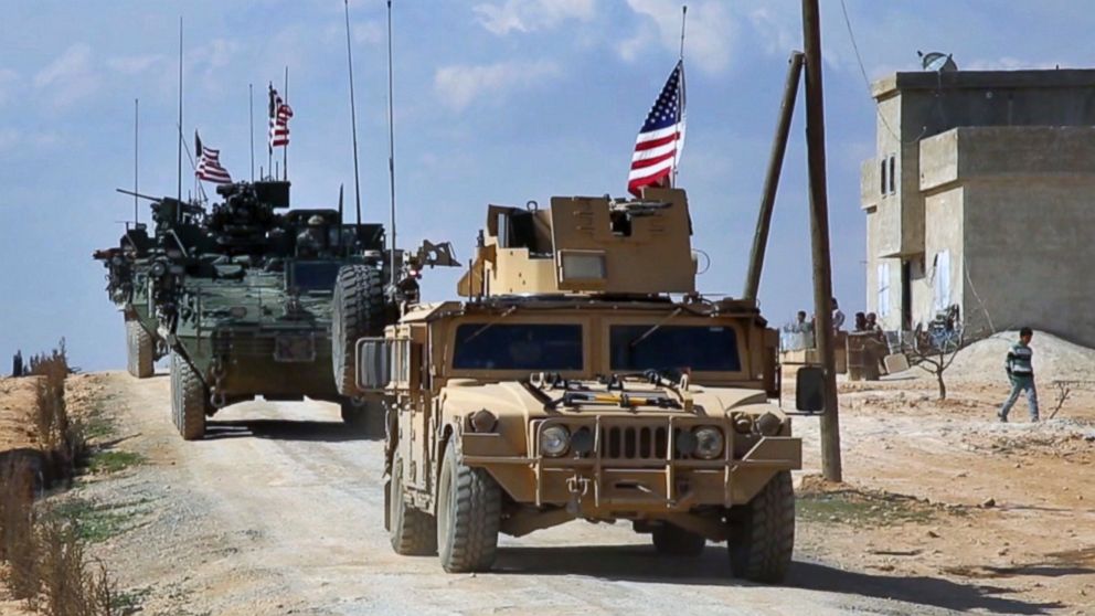 Ameriška vojska med intervencijo v Siriji