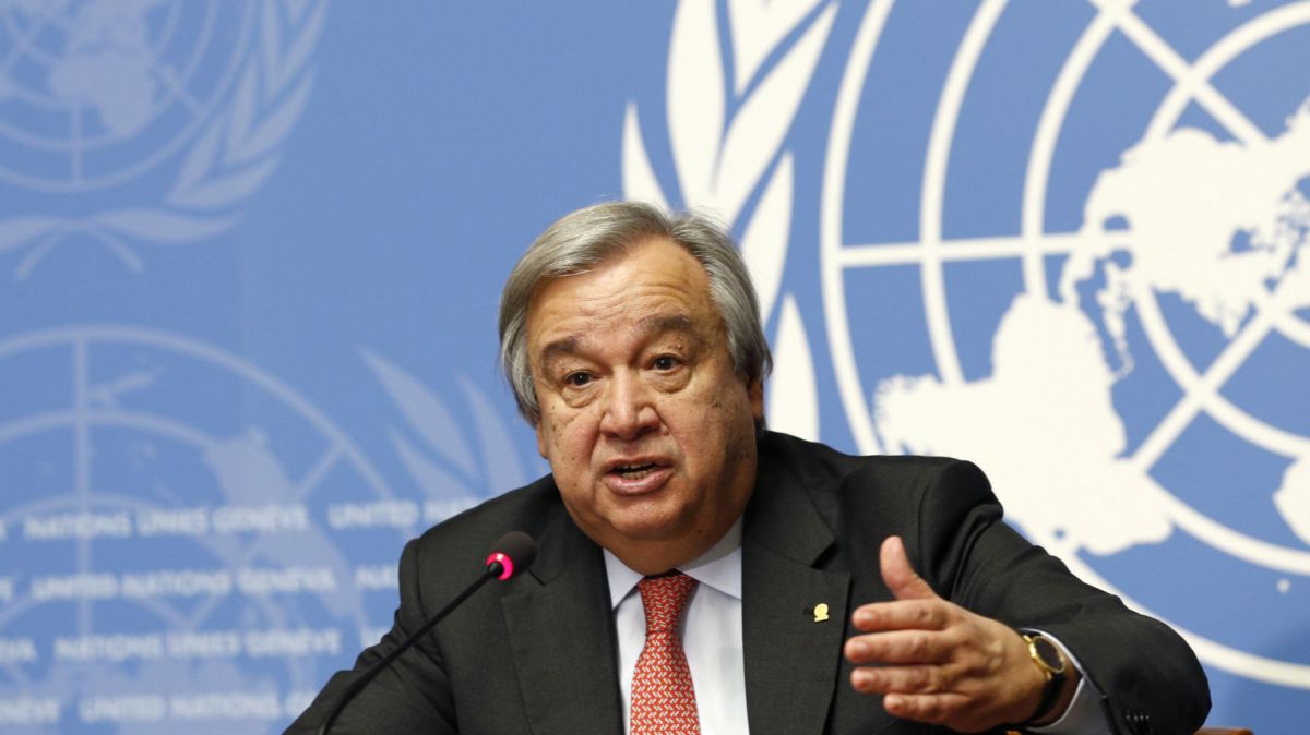 Antonio Guterres - generalni sekretar OZN
