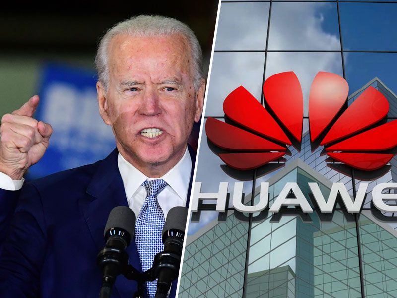 Joe Biden nadaljuje s Trumpovo politiko, ko gre za Huawei