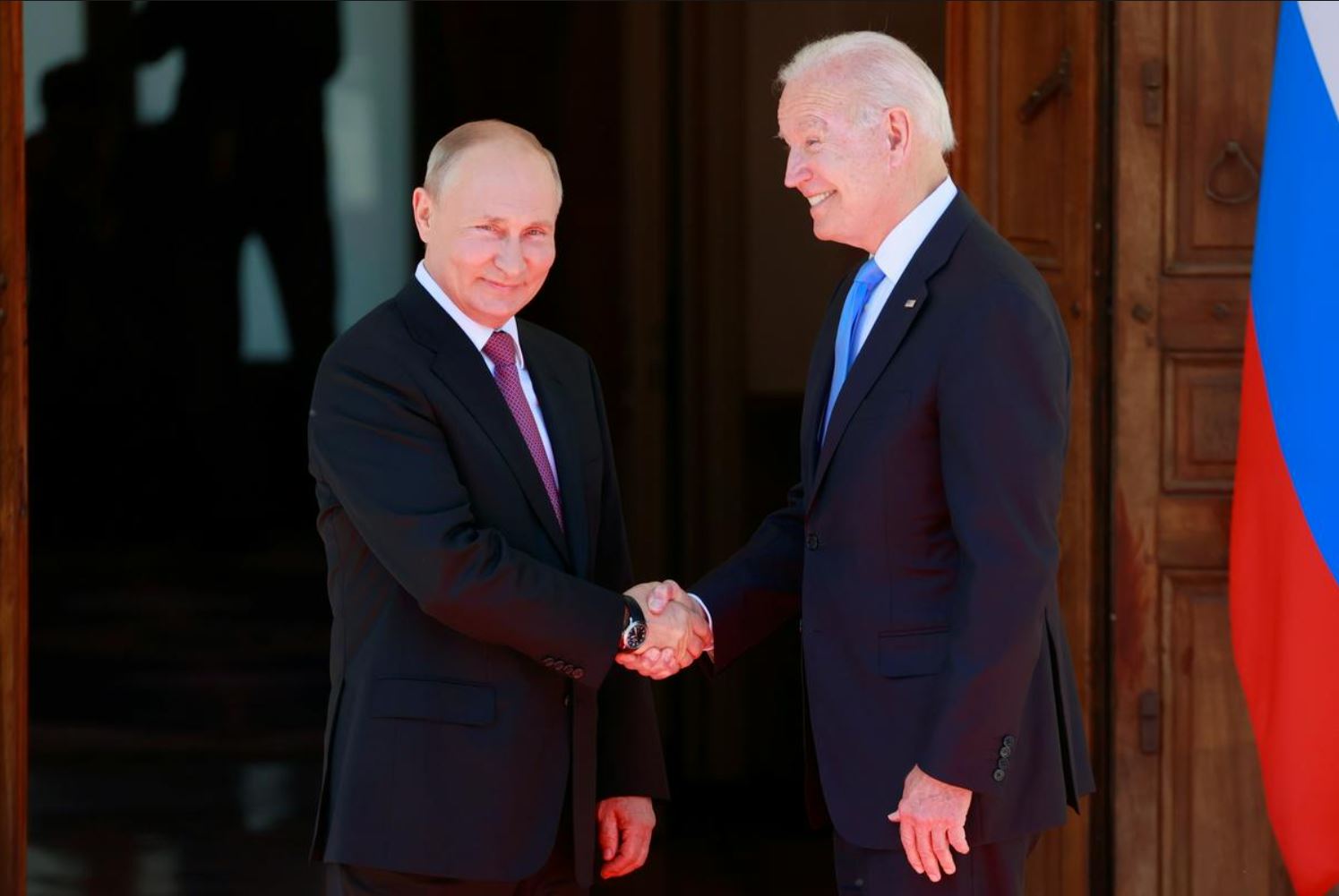 Biden in Putin Vir: Posnetek zaslona, RT