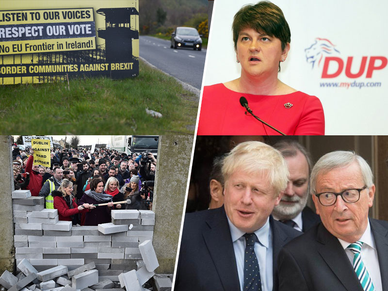 Brexit in trda meja na Severnem Irskem