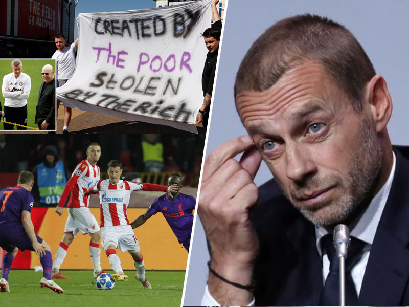Aleksander Čeferin se bori za dušo evropskega nogometa